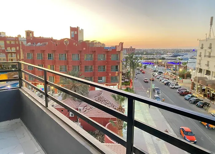 Daire استديو فندقى على البحر كمبوند بريستيجا اول طلعة فلفله الشيراتون